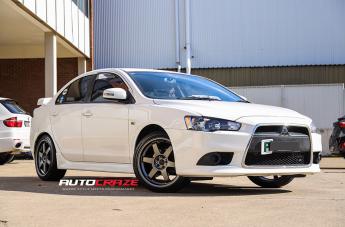 MITSUBISHI LANCER DRIFTER GUN METAL MATTE
